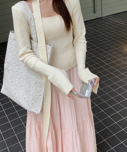 shyam inspiration(シャムインスピレーション)の「ふんわり マキシロング ドレープスカート(スカート・レディース・ホワイト/ピンク/ブラック・M/L)」の16枚目の写真