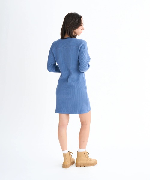 ROXY(ロキシー)の「MY PACE /ロキシーロゴリブミニワンピース(ワンピース・レディース・パープル/インディゴブルー/ナチュラル・LARGE/MEDIUM)」の10枚目の写真