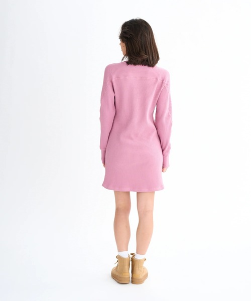ROXY(ロキシー)の「MY PACE /ロキシーロゴリブミニワンピース(ワンピース・レディース・パープル/インディゴブルー/ナチュラル・LARGE/MEDIUM)」の15枚目の写真