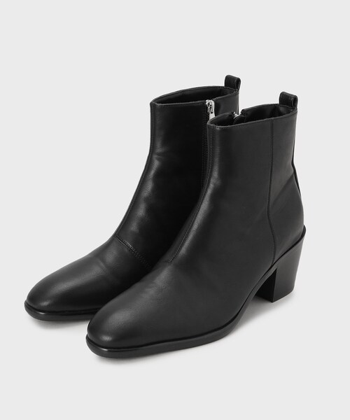 tk.TAKEO KIKUCHI（ティーケータケオキクチ）の「ヒールジップブーツ（ブーツ・メンズ・ブラック・75/65/55）」の6枚目の写真