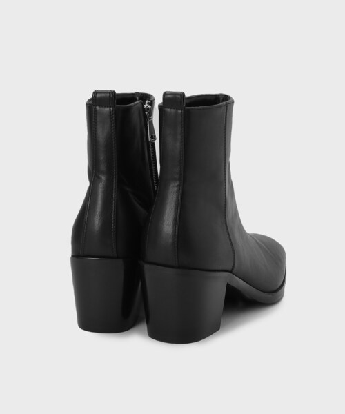 tk.TAKEO KIKUCHI（ティーケータケオキクチ）の「ヒールジップブーツ（ブーツ・メンズ・ブラック・75/65/55）」の7枚目の写真