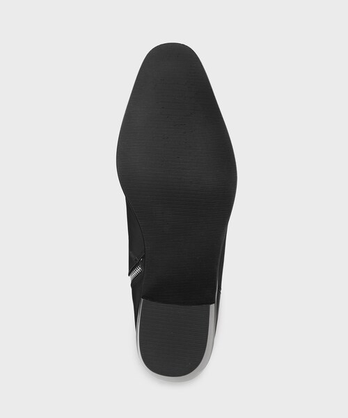 tk.TAKEO KIKUCHI（ティーケータケオキクチ）の「ヒールジップブーツ（ブーツ・メンズ・ブラック・75/65/55）」の3枚目の写真