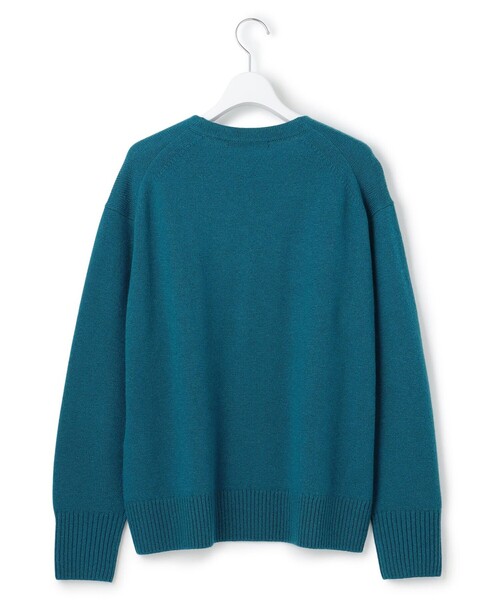 23区 S(ニジュウサンクチイサイサイズ)の「カシミヤブレンド Vネック ニット(ニット/セーター・レディース・ホワイト系/ライトグリーン系/ピーコックグリーン系/グレー系/ベージュ系/ライトグレー系/オールドローズ系/ダルブルー系/パープル系・32)」の19枚目の写真