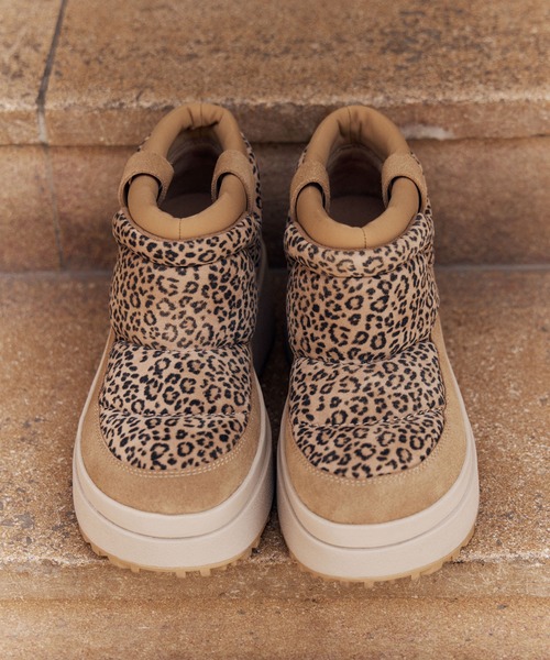 ASH(アッシュ)の「ASH/アッシュ【ONYX】厚底ハイカットスニーカーブーツ(ブーツ・レディース・ベージュ/グレー/ブラウン・39/38/37/36)」の4枚目の写真