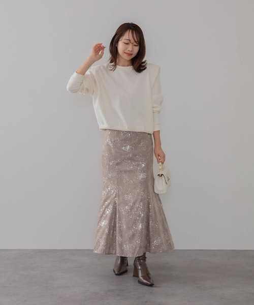 Leja（レジャ）の「【LEJA】シアーチュールベルスリーブペイントI