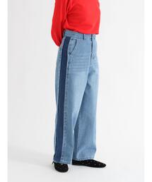 Te chichi TERRASSE | サイドラインデニムパンツ《2025autumn catalog item》(その他パンツ)