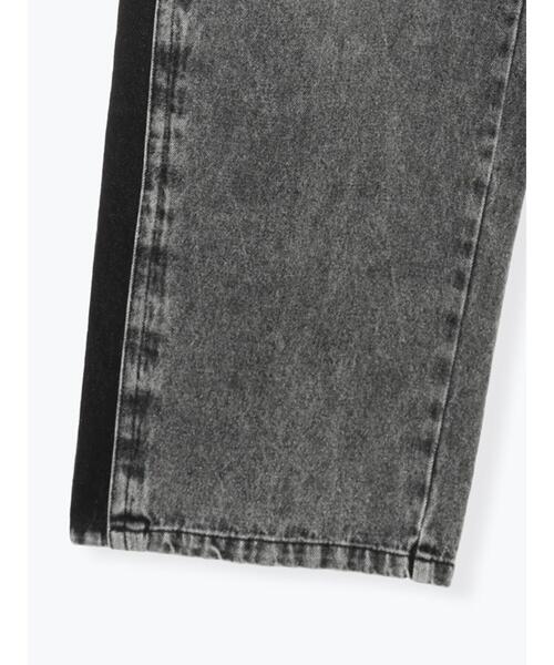 Te chichi TERRASSE（テチチテラス）の「サイドラインデニムパンツ《2025autumn catalog item》（その他パンツ・レディース・ブラック/ブルー・M/L）」の16枚目の写真