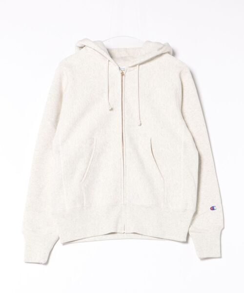 Champion(チャンピオン)の「【Champion】C3-Y134 RW ZIP HOODED SWEATSHIRT/長袖/ジップアップ/パーカー/フーディー/リバースウィーブ(パーカー・メンズ・ブラック/オートミール/ダークネイビー/シルバーグレー・XL/L/M)」の3枚目の写真