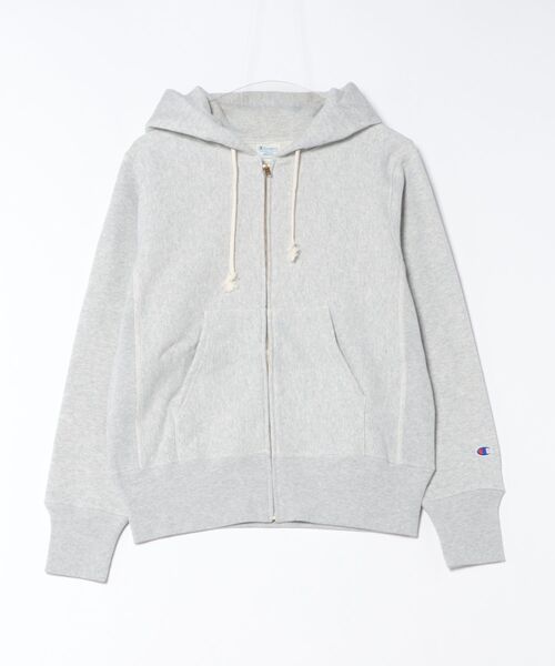 Champion(チャンピオン)の「【Champion】C3-Y134 RW ZIP HOODED SWEATSHIRT/長袖/ジップアップ/パーカー/フーディー/リバースウィーブ(パーカー・メンズ・ブラック/オートミール/ダークネイビー/シルバーグレー・XL/L/M)」の1枚目の写真