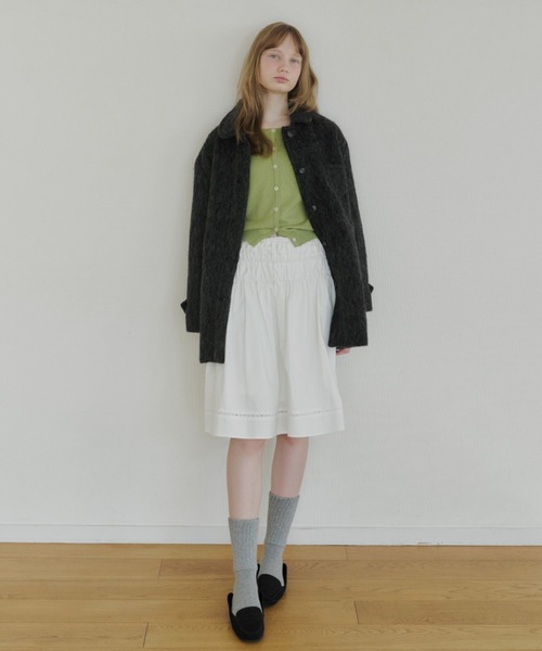 round collar wool coat / ラウンドカラーウールコート セール】round collar wool coat / ラウンドカラーウールコート