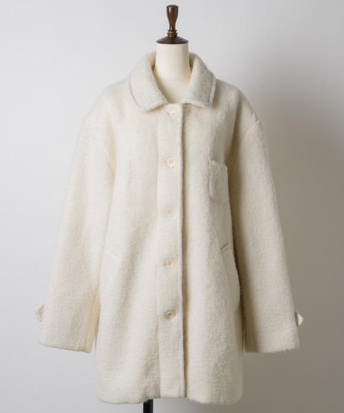round collar wool coat / ラウンドカラーウールコート セール】round collar wool coat / ラウンドカラーウールコート