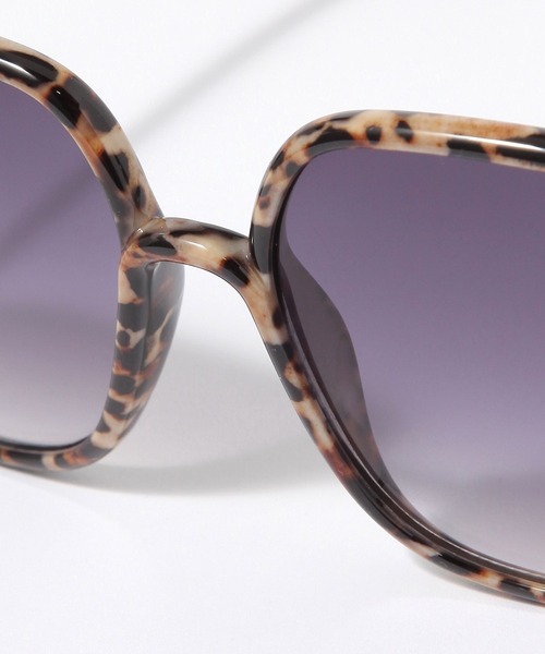 niko and...（ニコアンド）の「オリジナルBIGスクエアサングラス（サングラス・レディース・ブラック・FREE）」の6枚目の写真