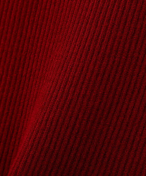 PROPORTION BODY DRESSING(プロポーションボディドレッシング)の「アシメパールデザインニット / 1215270011(ニット/セーター・レディース・ホワイト系その他/ボルドー/ブラック・SMALL/MEDIUM)」の4枚目の写真