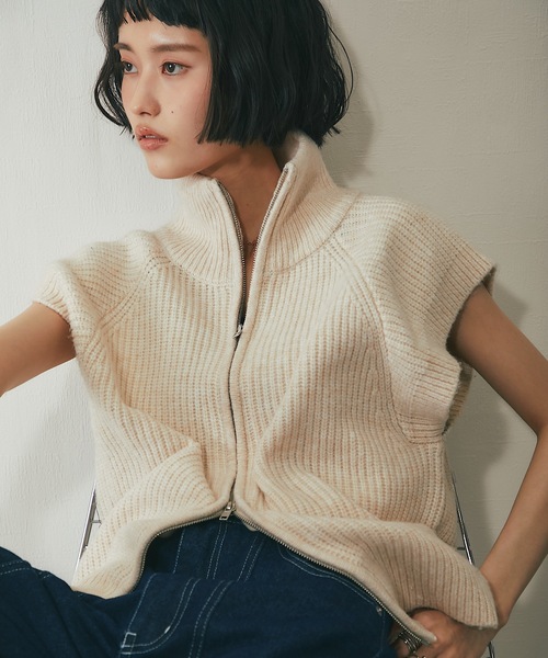 エンプティリファレンス ニットEMPTY REFERENCE ダフィーダック S doublet/ダブレット】ニット BOUNCE FUSION DRIVERS KNIT