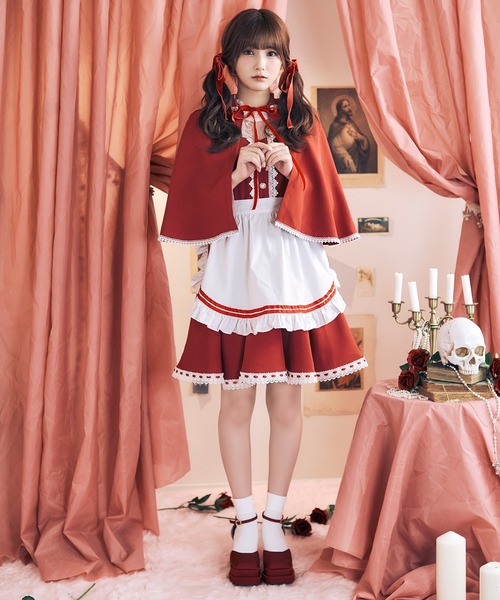 コスプレ　赤ずきん　SUGAR 赤ずきん【コスプレ3点セット】（コスチューム/パーティーグッズ