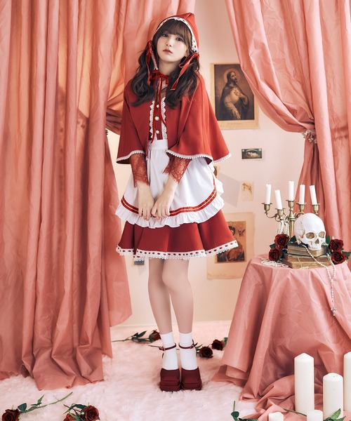 コスプレ 赤ずきん SUGAR 赤ずきん【コスプレ3点セット