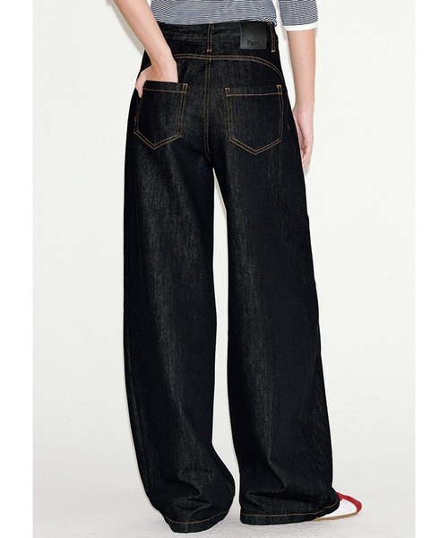 フロントポケット ストレートワイドデニム FQ25K060【Fano Studios