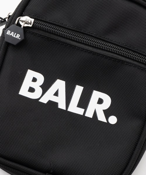 BALR.（ボーラー）の「B-Series Cross Body Bag（ショルダーバッグ・メンズ・ブラック×ホワイト・ONE SIZE）」の2枚目の写真