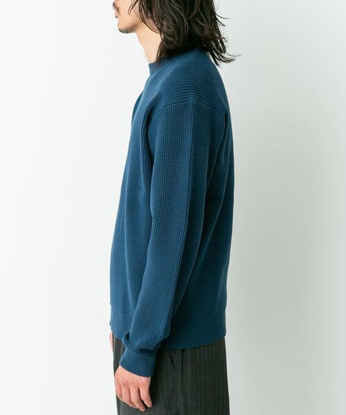 セール】ウォッシャブルワッフルニットプルオーバー（ニット/セーター