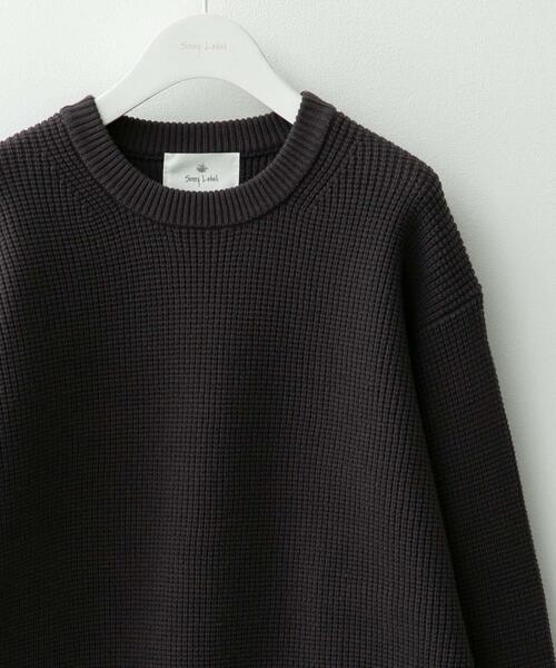 セール】ウォッシャブルワッフルニットプルオーバー（ニット/セーター