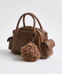 OLIVE des OLIVE | ふわふわポーチ付きボストンバッグ(ショルダーバッグ)