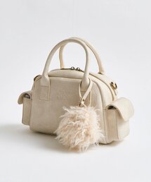 OLIVE des OLIVE | ふわふわポーチ付きボストンバッグ(ショルダーバッグ)