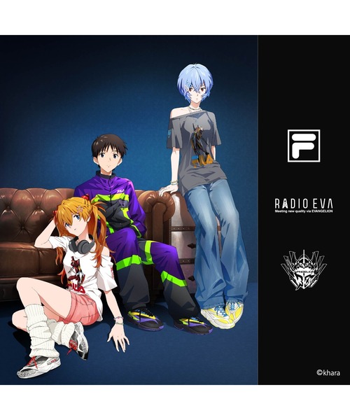 FILA（フィラ）の「GRAPHIC T-SHIRT  / Evangelion /  エヴァンゲリオン（Tシャツ/カットソー・メンズ・ホワイト・S/M/L/XL）」の3枚目の写真