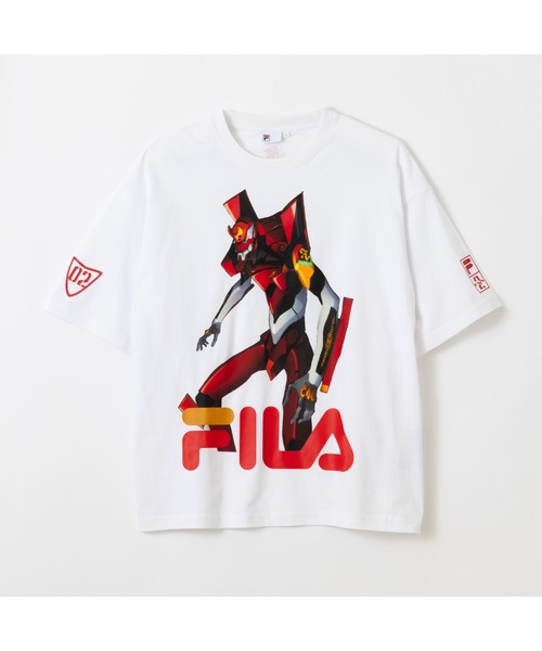 FILA（フィラ）の「GRAPHIC T-SHIRT  / Evangelion /  エヴァンゲリオン（Tシャツ/カットソー・メンズ・ホワイト・S/M/L/XL）」の4枚目の写真