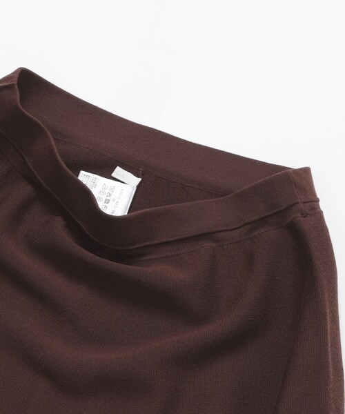 amaca（アマカ）の「ミラノリブスカート（スカート・レディース・ダークネイビー/ブラウン系その他5・38）」の12枚目の写真