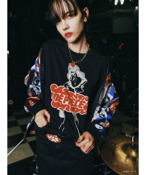HYSTERIC GLAMOUR ヒステリックグラマー カットソーワンピース ONE PIECE×HYSTERIC GLAMOUR / NAMI Tシャツ（Tシャツ