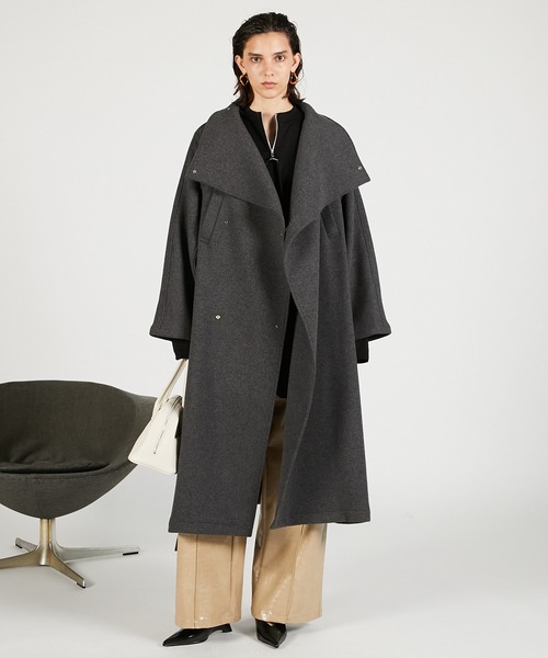 【美品】シークレットコード15ポンド セール】ハイネックコート / High Neck Coat（その他アウター）｜PRANK