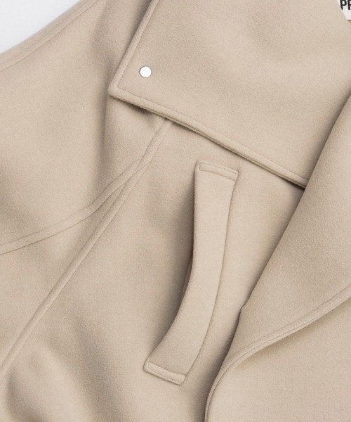 PRANK PROJECT（プランクプロジェクト）の「ハイネックコート / High Neck Coat（その他アウター・レディース・ベージュ/グレー/ブラック・FREE）」の5枚目の写真