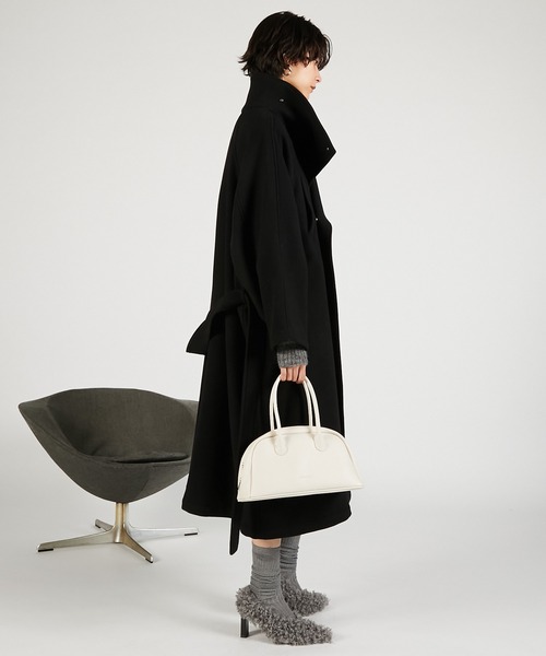 PRANK PROJECT（プランクプロジェクト）の「ハイネックコート / High Neck Coat（その他アウター・レディース・ベージュ/グレー/ブラック・FREE）」の11枚目の写真