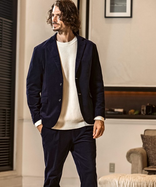 AKM Contemporary(エイケイエムコンテンポラリー)の「【WEB・直営店限定】AKM Contemporary(エイケイエムコンテンポラリー)コーデュロイ テーパードシルエット スラックス(ストレッチ性/伸縮性)(スラックス・メンズ・ブラック/ホワイト/ネイビー・S/M/L/XL/XXL)」の20枚目の写真