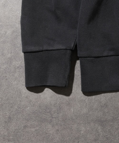 FUNALIVE(ファンアライブ)の「WS select ピグメントWASH加工 バラ刺繍トレーナー(スウェット・メンズ・ブラック×ブラック/ブラック×ブルー・M/L)」の9枚目の写真