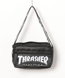 THRASHER（スラッシャー）の「HOMETOWN MINI SHOULDER POUCH YOKO/THRASHER スラッシャー ミニショルダーバッグ ポーチ サコッシュ ユニセックス 斜めがけ クロスボディ ストリート スケート（ショルダーバッグ・メンズ）」