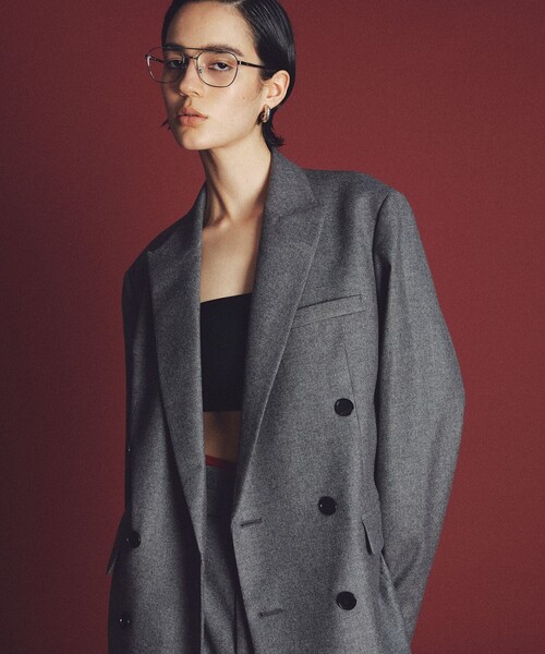 セール】フランネル BIG ジャケット（テーラードジャケット）｜uncrave