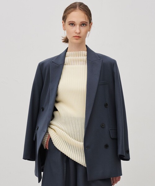 フランネル BIG ジャケット（テーラードジャケット）｜uncrave