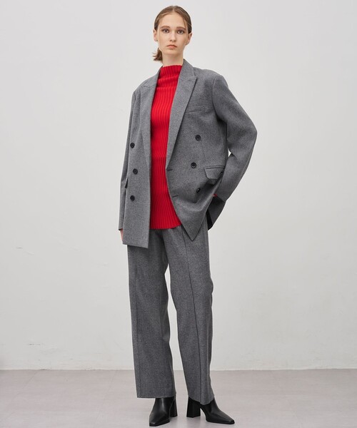 フランネル BIG ジャケット（テーラードジャケット）｜uncrave