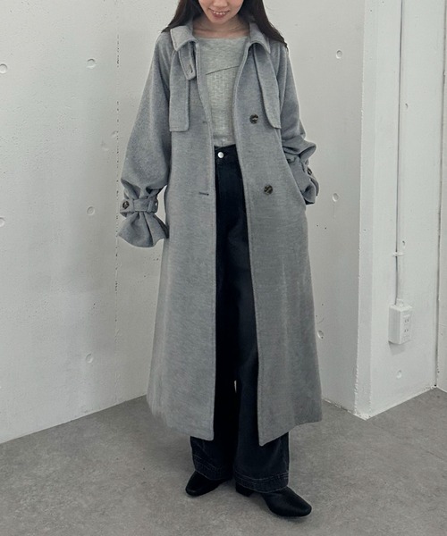 2wayウールトレンチコート（トレンチコート）｜archives