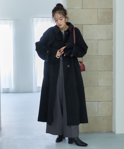 セール】2wayウールトレンチコート（トレンチコート）｜archives