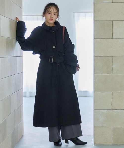 2wayウールトレンチコート（トレンチコート）｜archives