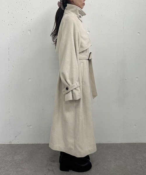 セール】2wayウールトレンチコート（トレンチコート）｜archives