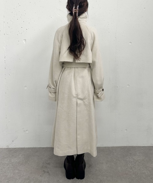 セール】2wayウールトレンチコート（トレンチコート）｜archives