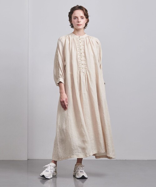 Pheeta(フィータ)の「<Pheeta>Stella ワンピース/013C-31(ワンピース・レディース・ベージュ・1)」の6枚目の写真