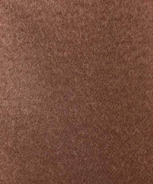 TAKEO KIKUCHI（タケオキクチ）の「カシミヤブレンド ビーバー調ステンカラーコート（ステンカラーコート・メンズ・ダークブラウン系/ライトグレー系/ブルー系その他2/ブラック系・02/04/03）」の7枚目の写真