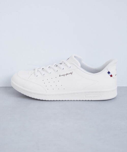 le coq sportif（ルコックスポルティフ）の「【le coq sportif/ルコックスポルティフ別注】ラ ローランSI/LA ROLAND SI（スニーカー・レディース・ホワイト・23.5cm/24.0cm/24.5cm）」の5枚目の写真