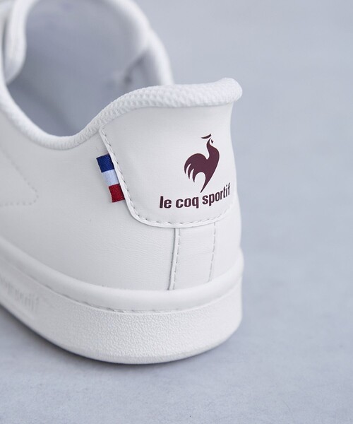 le coq sportif（ルコックスポルティフ）の「【le coq sportif/ルコックスポルティフ別注】ラ ローランSI/LA ROLAND SI（スニーカー・レディース・ホワイト・23.5cm/24.0cm/24.5cm）」の10枚目の写真