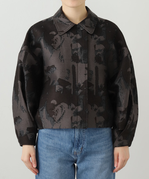 SEEALL(シーオール)の「SEEALL COACH JACKET SAW51/BL101:ジャケット(その他アウター・レディース・チャコールグレー・38)」の8枚目の写真