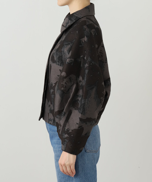 SEEALL(シーオール)の「SEEALL COACH JACKET SAW51/BL101:ジャケット(その他アウター・レディース・チャコールグレー・38)」の9枚目の写真